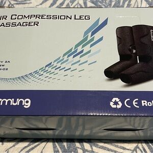 Men's Black Compression Leg Massager by